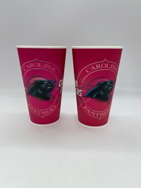 Carolina Panthers Pink Capitol Cups Set of 2